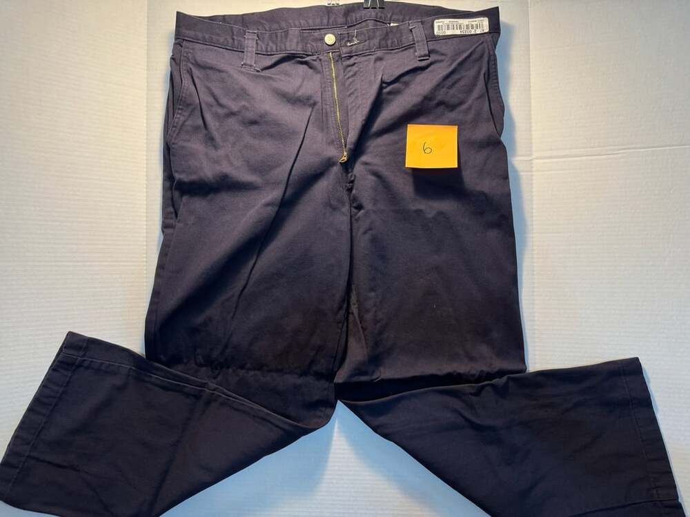 Bulwark FR Pants Size 40x30 Navy Flame Resistant Chinos